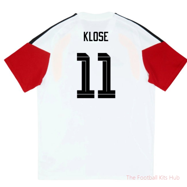 2026/27 Germany Training Tee (White) - Kids (Klose 11)