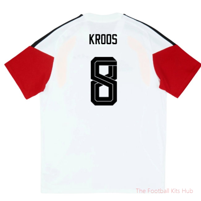 2026/27 Germany Training Tee (White) - Kids (Kroos 8)