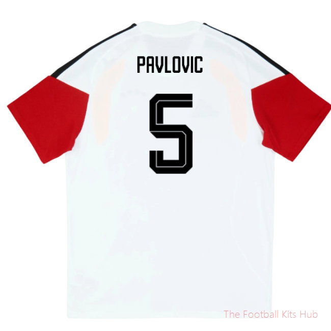 2026/27 Germany Training Tee (White) - Kids (Pavlovic 5)