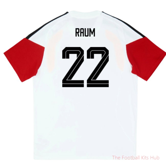 2026/27 Germany Training Tee (White) - Kids (Raum 22)