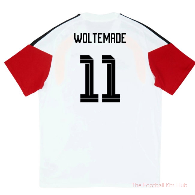 2026/27 Germany Training Tee (White) - Kids (Woltemade 11)