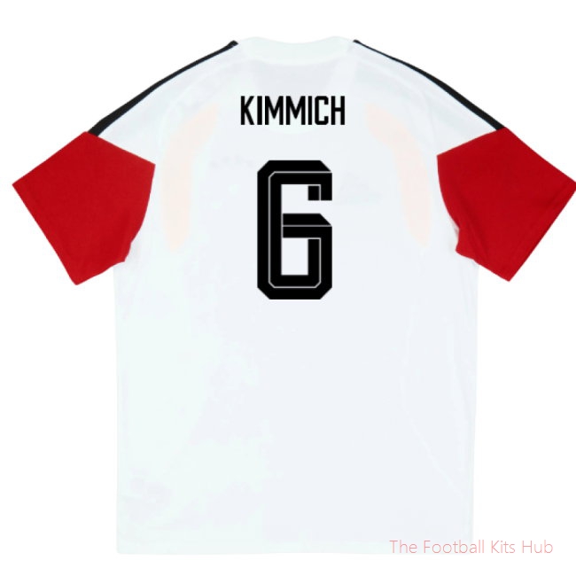 2026/27 Germany Training Tee (White) (Kimmich 6)