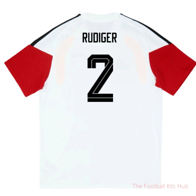 2026/27 Germany Training Tee (White) (Rudiger 2)