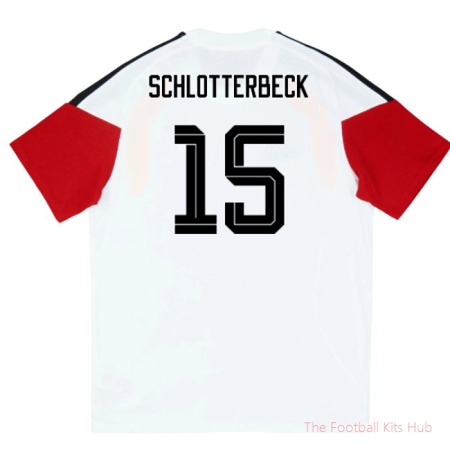 2026/27 Germany Training Tee (White) (Schlotterbeck 15)