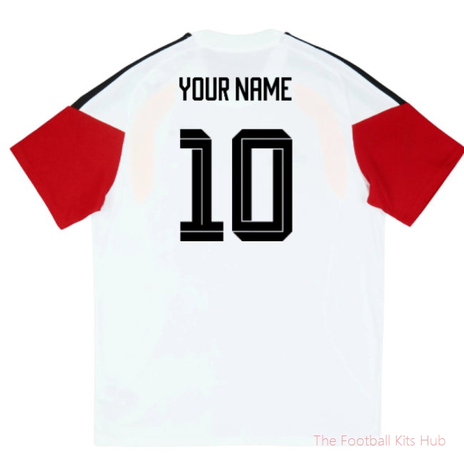 2026/27 Germany Training Tee (White) (Your Name)