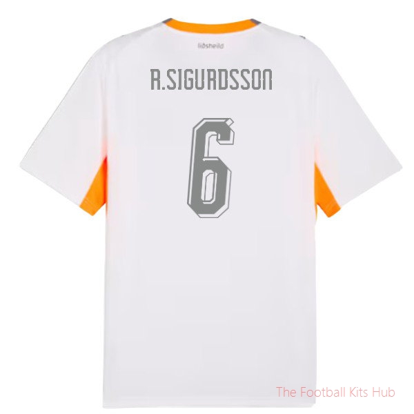 2026/27 Iceland Away Shirt (R.Sigurdsson 6)