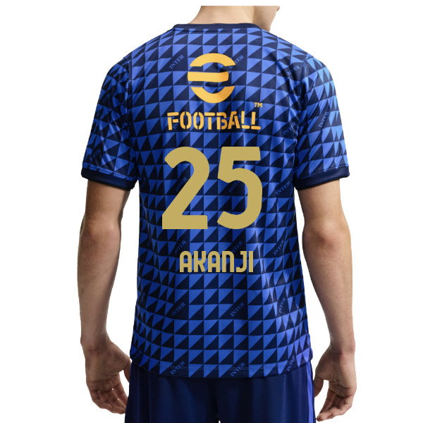 2026/27 Inter Milan Pre Shirt Kit (Blue) (Akanji 25)