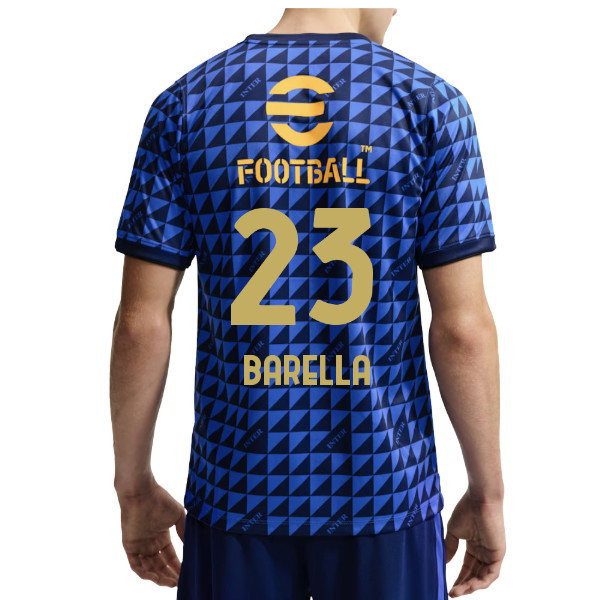 2026/27 Inter Milan Pre Shirt (Blue) (Barella 23)