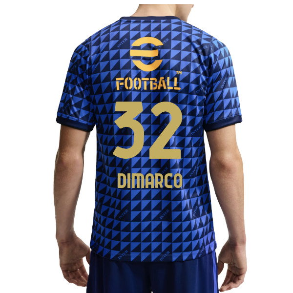 2026/27 Inter Milan Pre Shirt Kit (Blue) (Dimarco 32)