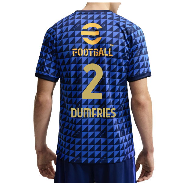 2026/27 Inter Milan Pre Shirt Uniform (Blue) (Dumfries 2)