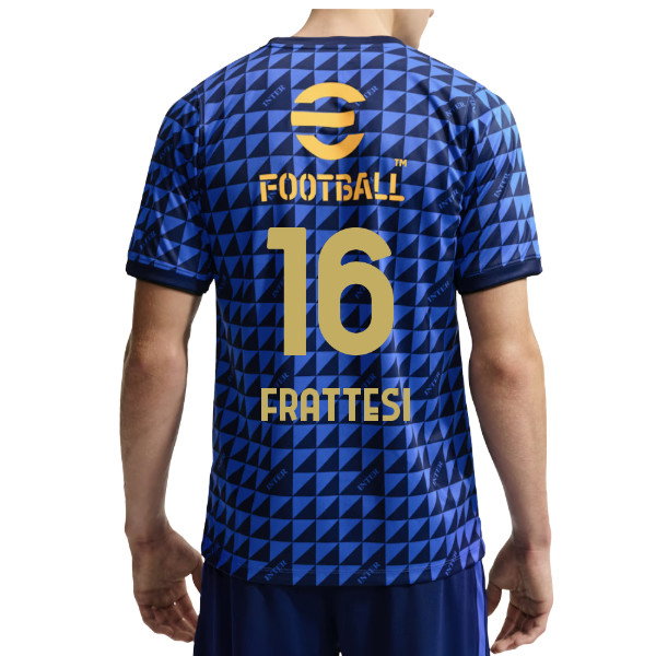 2026/27 Inter Milan Pre Shirt Uniform (Blue) (Frattesi 16)