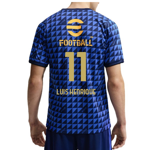 2026/27 Inter Milan Pre Shirt Henrique Kit (Blue) (Luis 11)