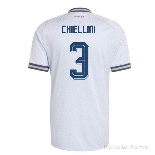 2026/27 Italy Authentic Away Shirt (Chiellini 3)