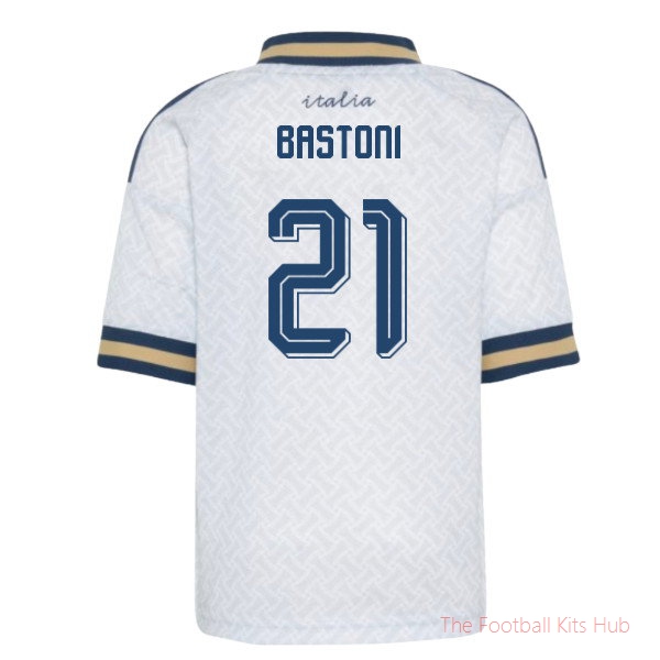 2026/27 Italy Away Mini Kit (Bastoni 21)