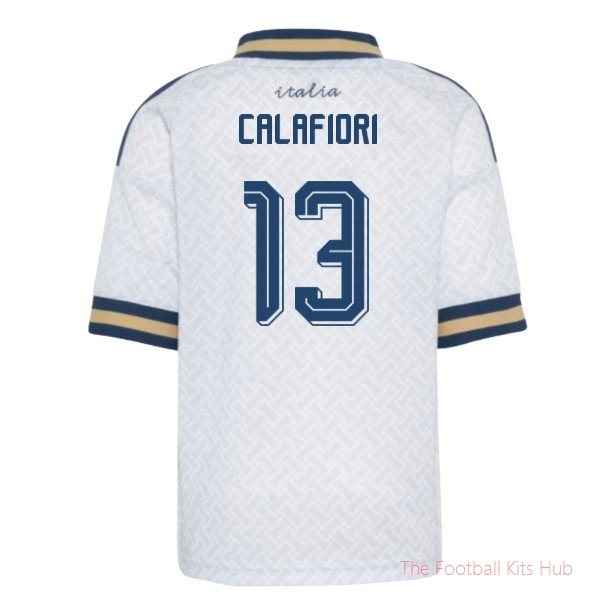 2026/27 Italy Away Mini Kit (Calafiori 13)