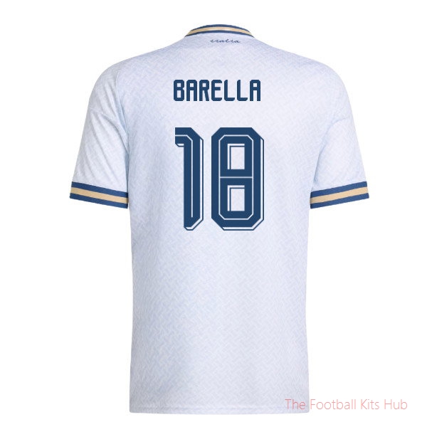 2026/27 Italy Away Shirt (Barella 18)