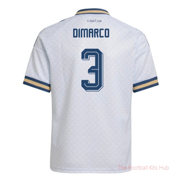 2026/27 Italy Away Shirt (Kids) (Dimarco 3)