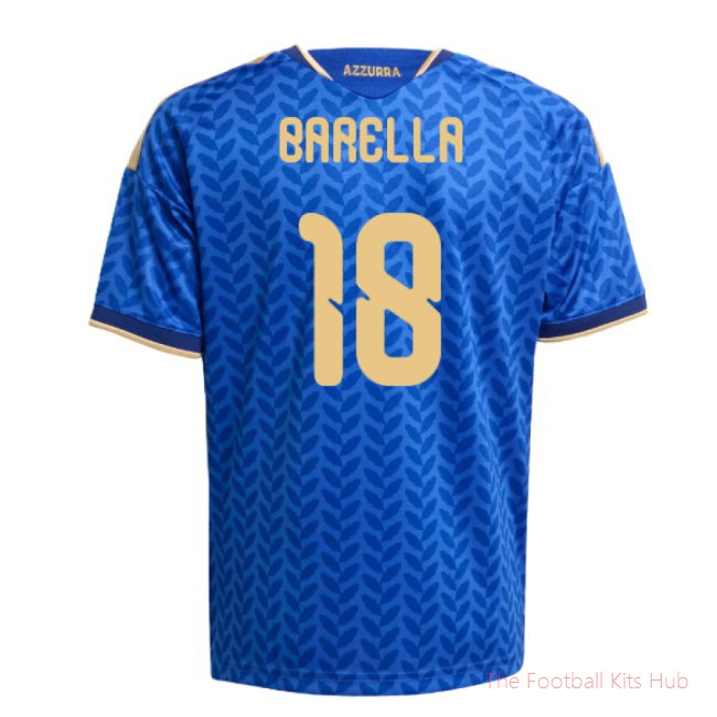 2026/27 Italy Home Mini Kit (Barella 18)