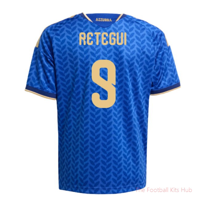 2026/27 Italy Home Mini Kit (Retegui 9)