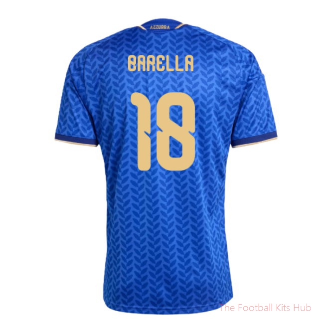 2026/27 Italy Home Shirt (Barella 18)
