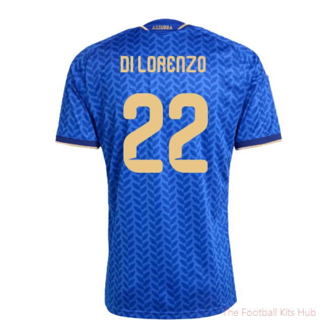 2026/27 Italy Home Shirt (Di Lorenzo 22)