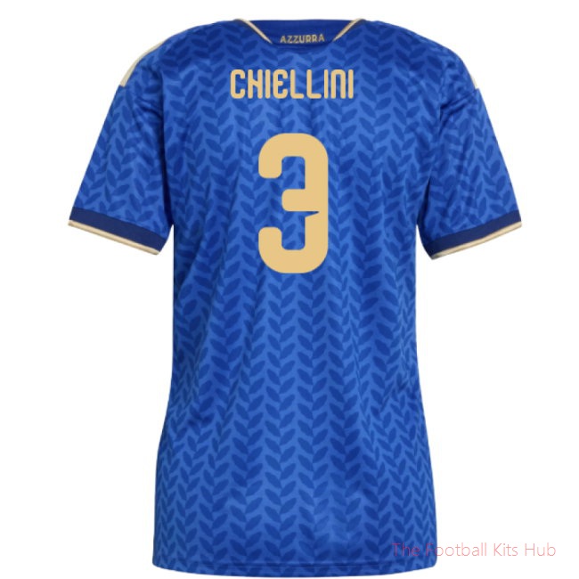 2026/27 Italy Home Shirt (Womens) (Chiellini 3)