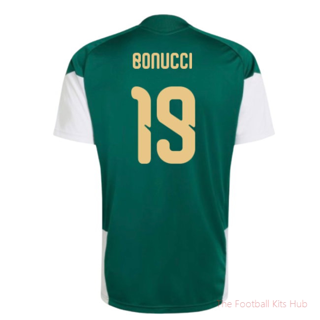 2026/27 Italy Training Jersey (Green) (Bonucci 19)