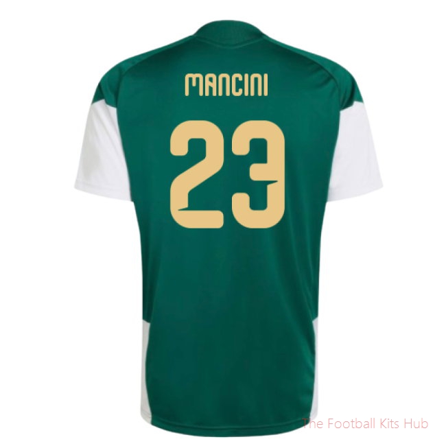2026/27 Italy Training Jersey (Green) (Mancini 23)