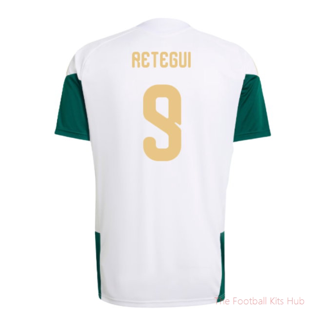 2026/27 Italy Training Jersey (White) (Retegui 9)