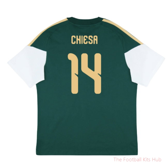 2026/27 Italy Training Tee (Green) (Chiesa 14)