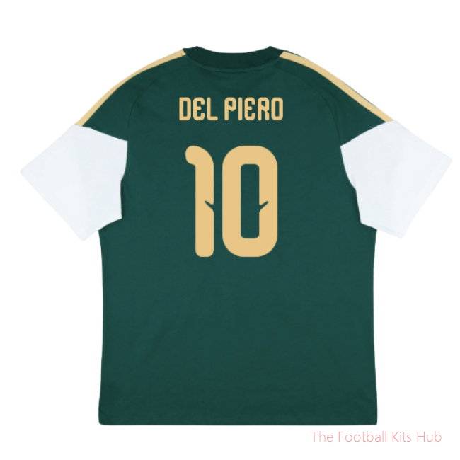 2026/27 Italy Training Tee (Green) (Del Piero 10)