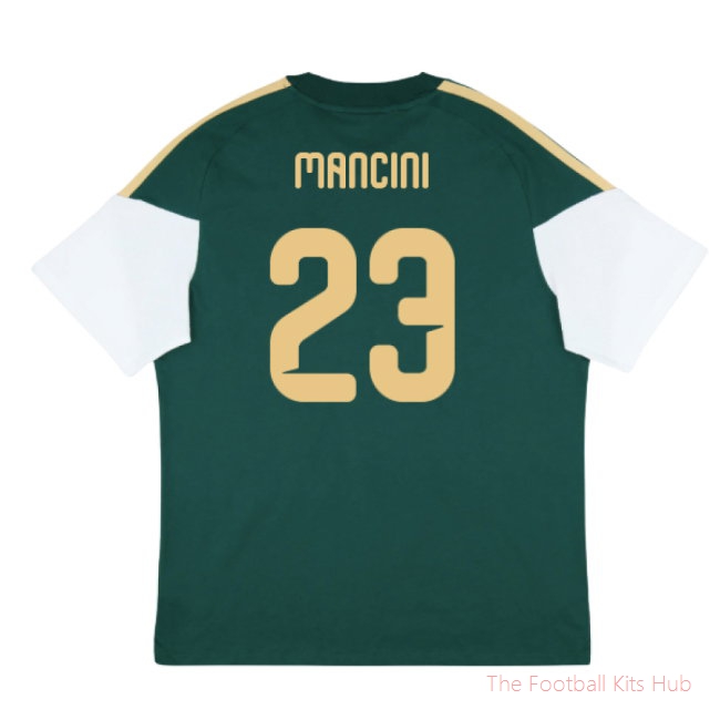 2026/27 Italy Training Tee (Green) (Mancini 23)