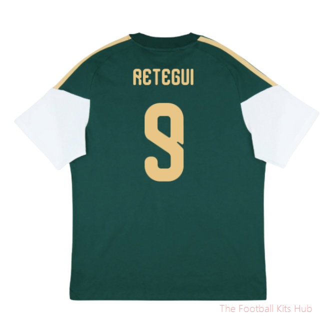 2026/27 Italy Training Tee (Green) (Retegui 9)