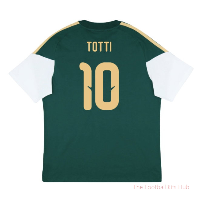 2026/27 Italy Training Tee (Green) (Totti 10)