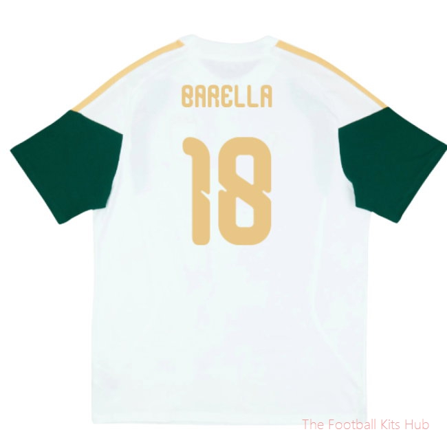 2026/27 Italy Training Tee (White) (Barella 18)