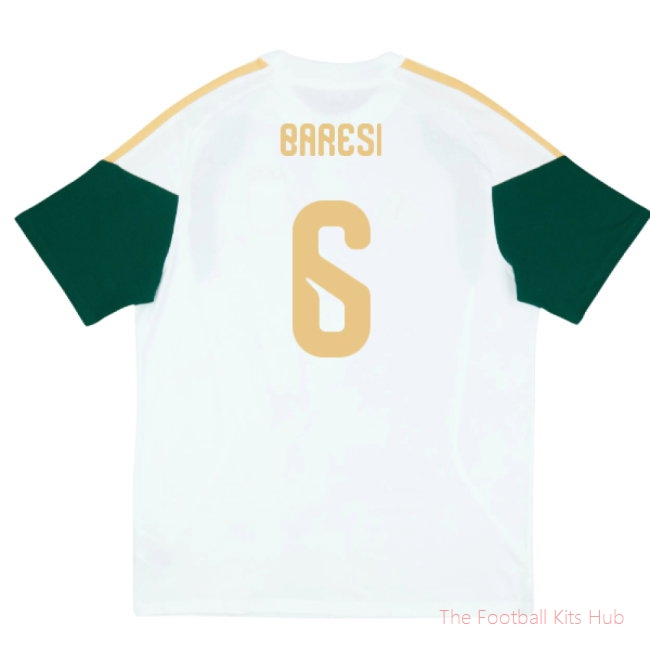 2026/27 Italy Training Tee (White) (Baresi 6)