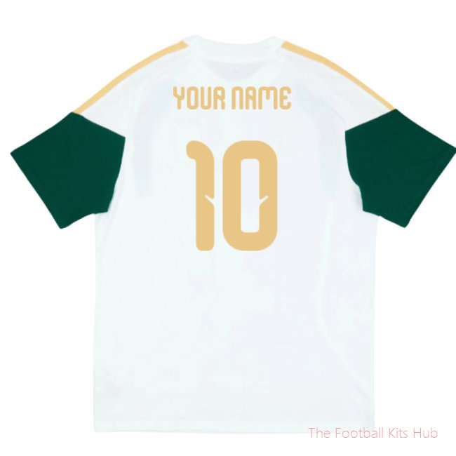 2026/27 Italy Training Tee (White) (Your Name)