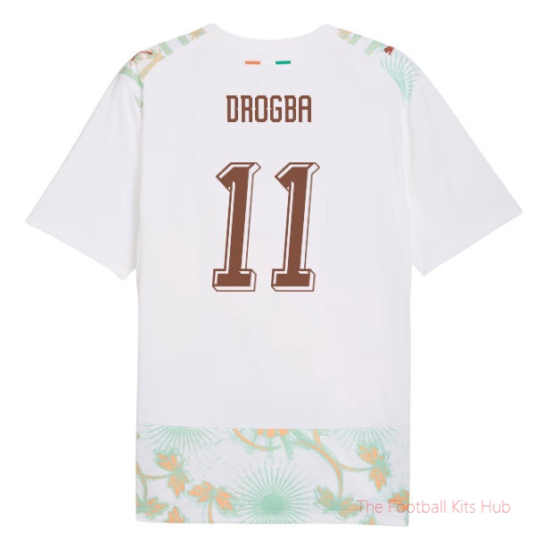 2026/27 Ivory Coast Away Shirt (Drogba 11)