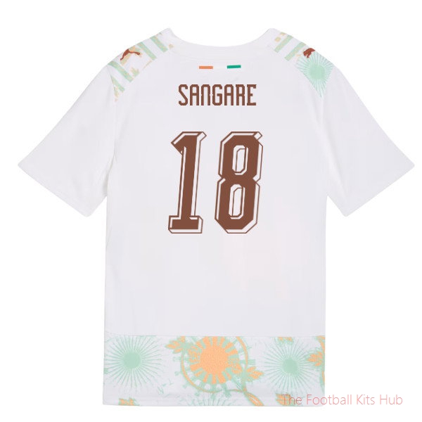2026/27 Ivory Coast Away Shirt (Kids) (Sangare 18)
