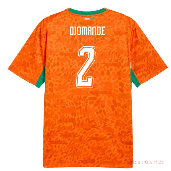 2026/27 Ivory Coast Home Shirt (Diomande 2)