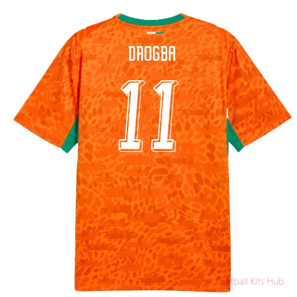 2026/27 Ivory Coast Home Shirt (Drogba 11)