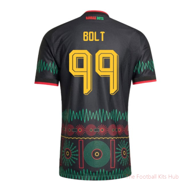 2026/27 Jamaica Authentic Away Shirt (Bolt 99)