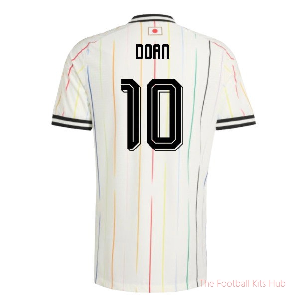 2026/27 Japan Authentic Away Shirt (Doan 10)