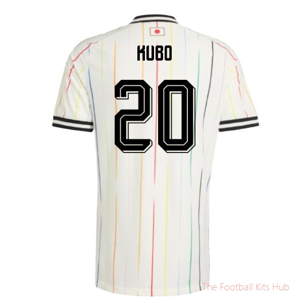 2026/27 Japan Authentic Away Shirt (Kubo 20)