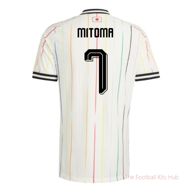 2026/27 Japan Authentic Away Shirt (Mitoma 7)