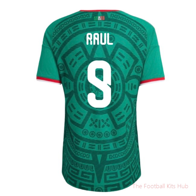 2026/27 Mexico Authentic Home Shirt (Raul 9)