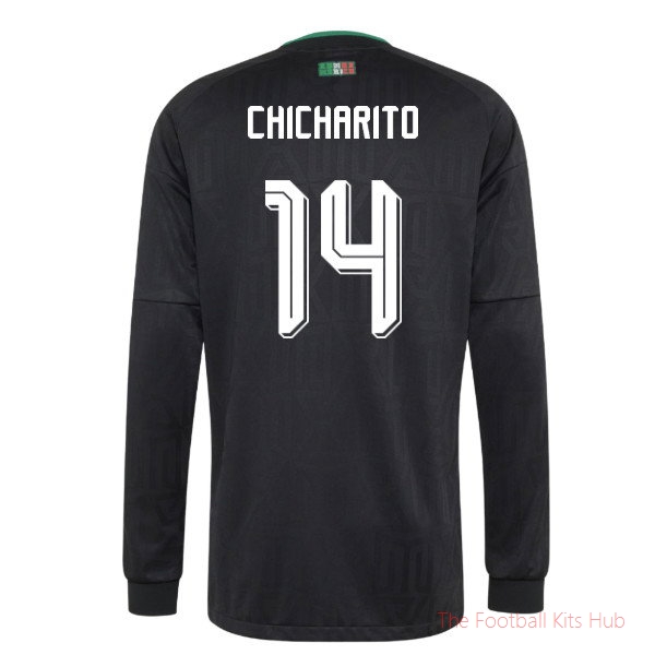 2026/27 Mexico Authentic Long Sleeves Third Shirt (Chicharito 14)