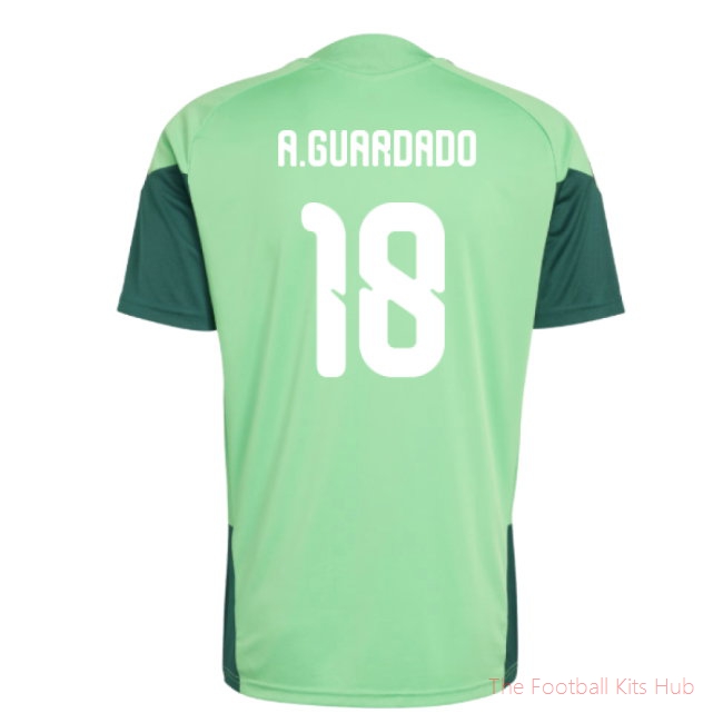 2026/27 Mexico Training Jersey (Semi Flash Green) (A.Guardado 18)