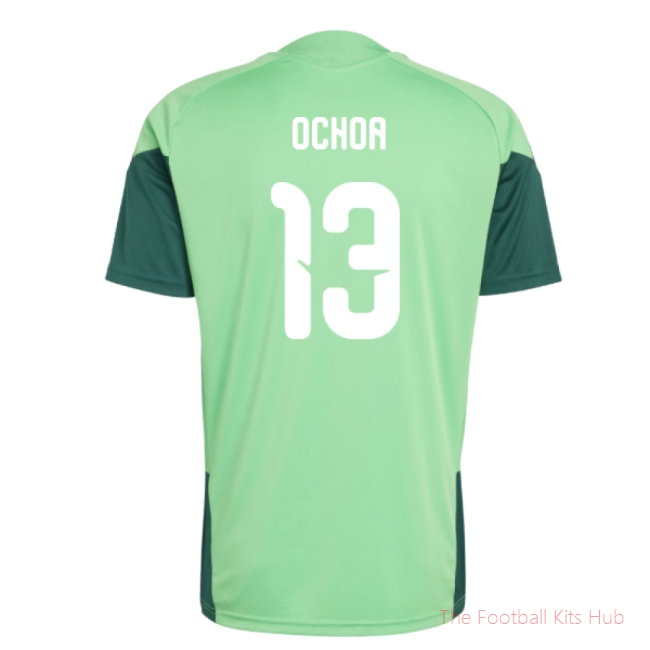2026/27 Mexico Training Jersey (Semi Flash Green) (Ochoa 13)