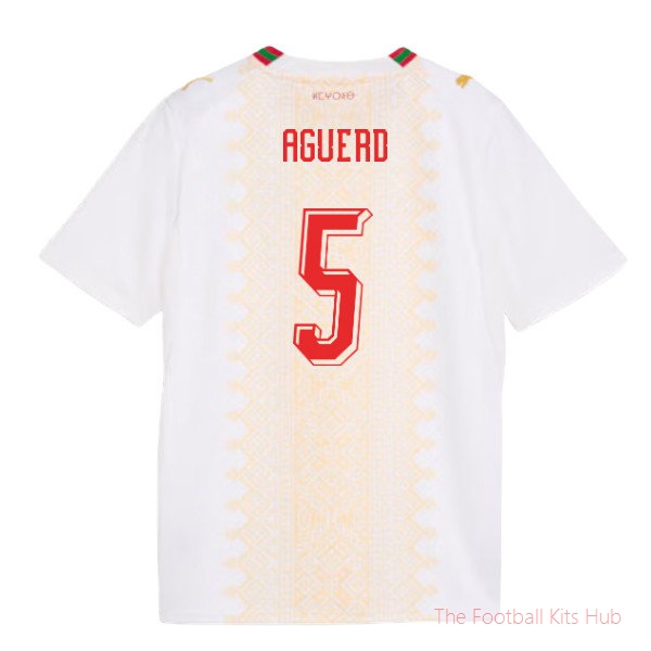 2026/27 Morocco Away Shirt (Kids) (Aguerd 5)